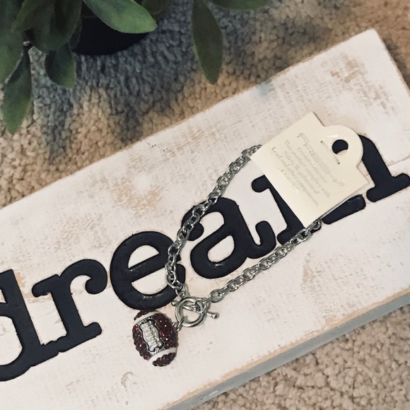 Football Charm Bracelet - Picture 2 of 8